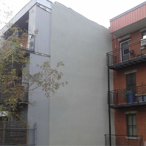  Isolation et revêtement de mur avec du crépi acrylique